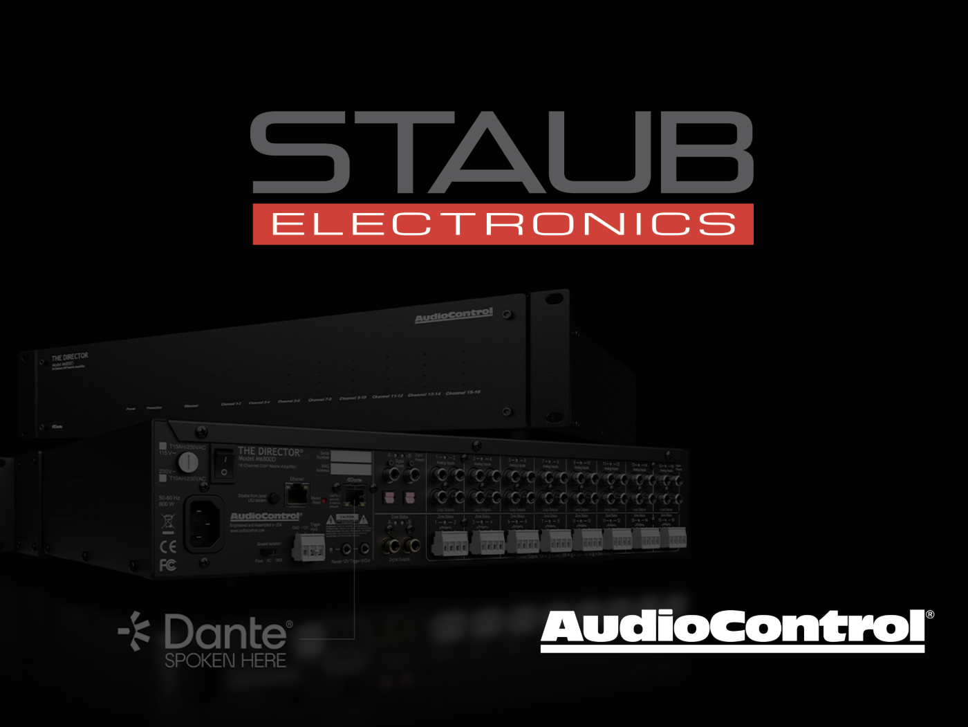AudioControl Appoints Staub Electronics as their Home Audio Distributor for Canada