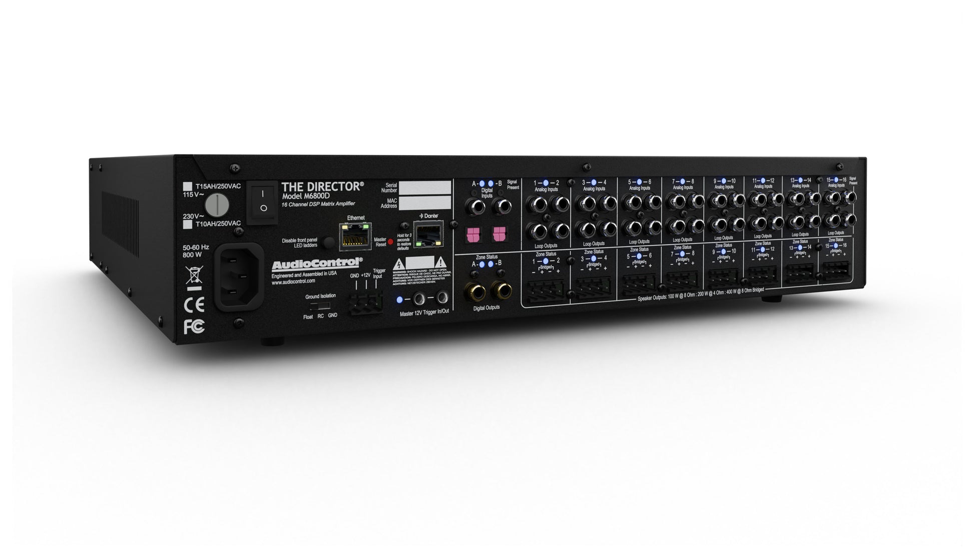Director M6800D with Dante