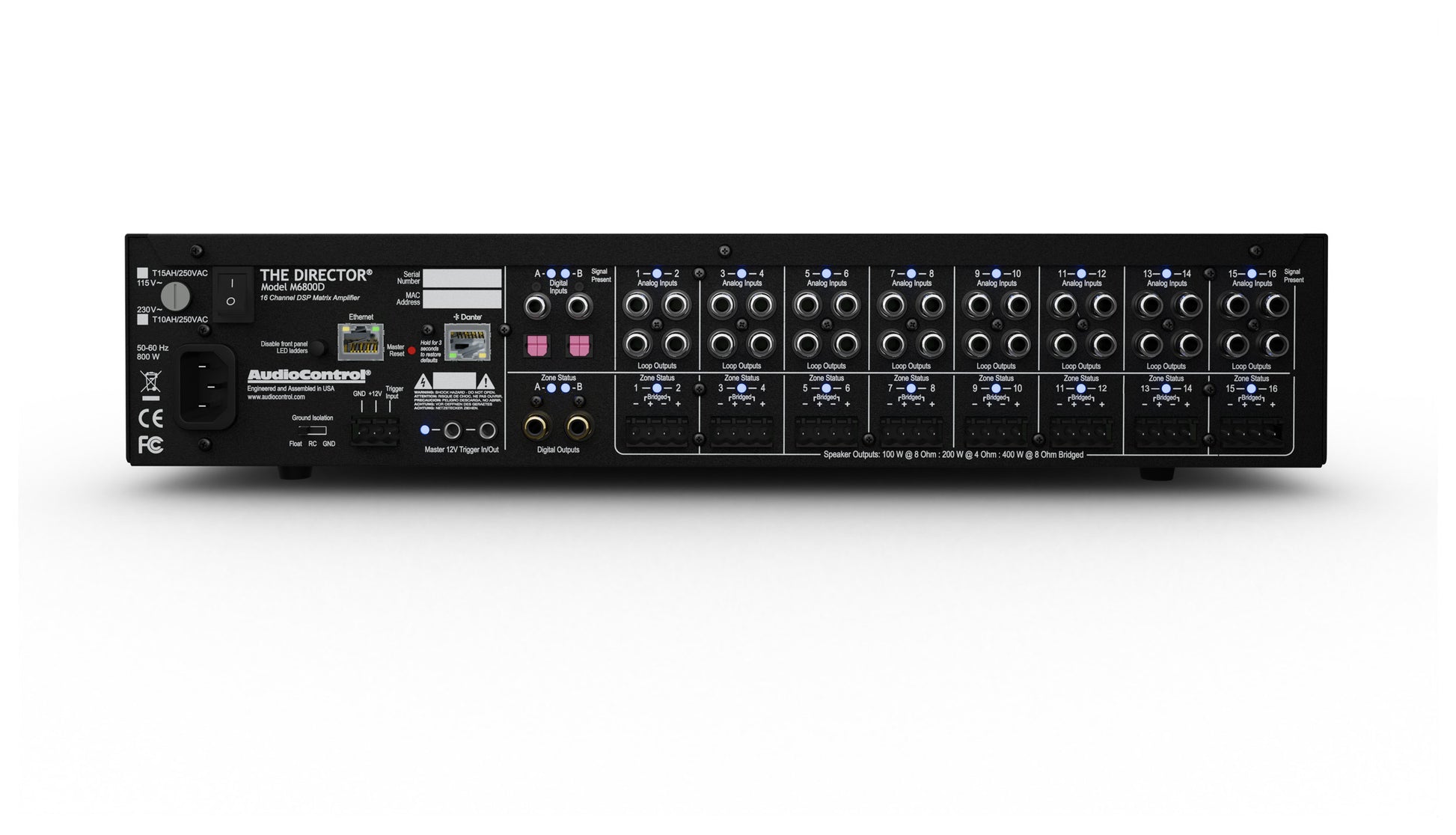 Director M6800D with Dante